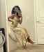 Elegant Yellow Spaghetti Strap Mermaid Long Prom Dress Ideas, Evening Party Dresses, WGP2011
