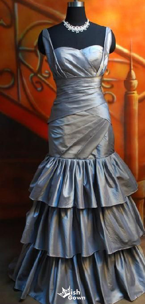 Vintage Sheath Long Prom Dress Ideas, Evening Party Dresses,WGP1811