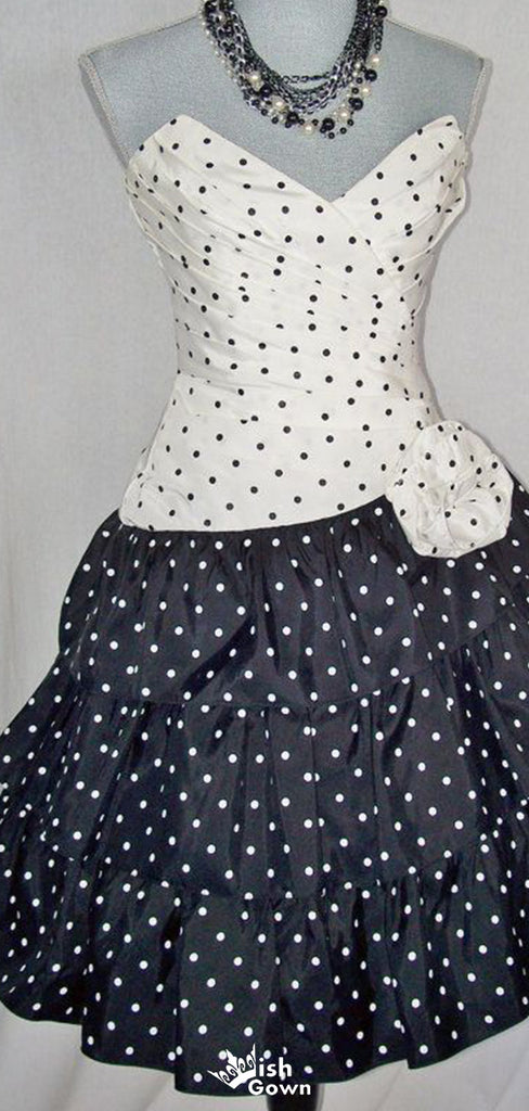 Elegant Strapless A-line Short Mini Homecoming Dress,EPT644