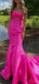 Elegant Pink Sweetheart Mermaid Long Prom Dress Ideas, Evening Party Dresses,WGP1822