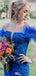 Gorgeous Off-shoulder Mermaid Long Prom Dress Ideas, Evening Party Dresses,WGP1302