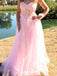 Elegant Sweetheart Strapless A-line Long Prom Dress Ideas, Evening Party Dresses,WGP1403