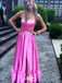 Elegant Strapless Straight Across A-line Long Prom Dress Ideas, Evening Party Dresses,WGP1409