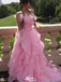 Formal Strapless A-line Long Prom Dress Ideas, Evening Party Dresses,WGP1434