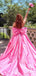 Gorgeous Spaghetti Strap Scoop A-line Long Prom Dress Ideas, Evening Party Dresses,WGP1441