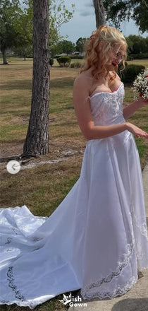 Gorgeous Strapless Sweetheart A-line Long Prom Dress Ideas, Evening Party Dresses,WGP1511