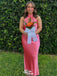 Elegant Halter Mermaid Long Prom Dress Ideas, Evening Party Dresses,WGP1533