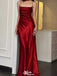 Elegant Spaghetti Strap Mermaid Long Prom Dress Ideas, Evening Party Dresses,WGP1586