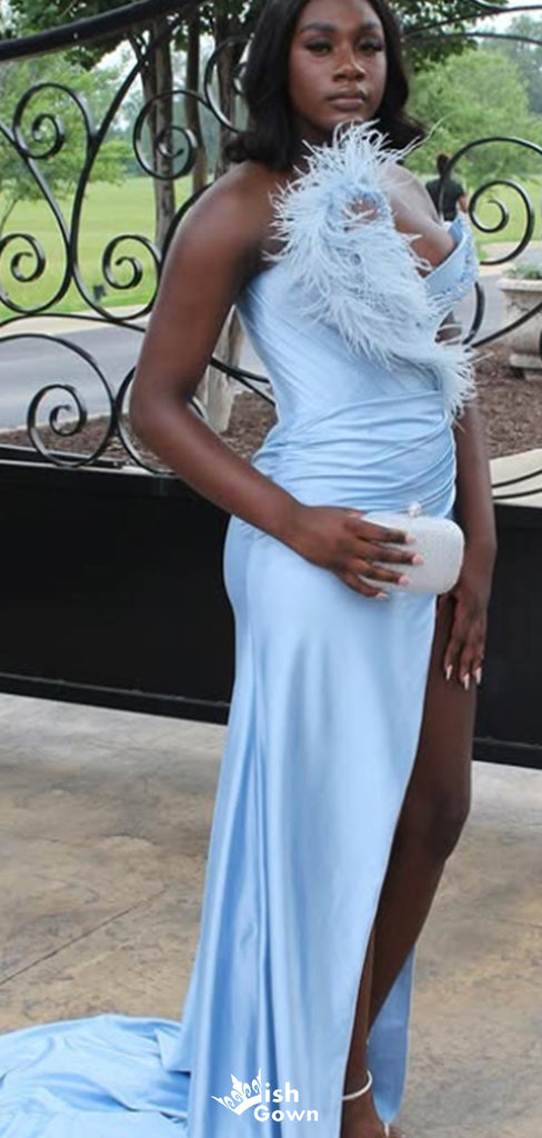 Gorgeous Strapless V-neck Mermaid Long Prom Dress Ideas, Evening Party Dresses,WGP1592