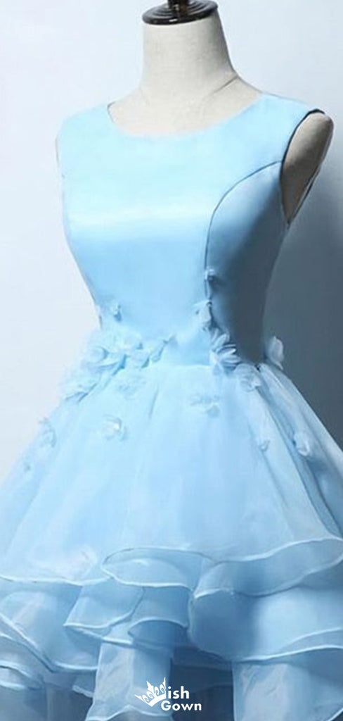 Elegant Jewel A-line Short Mini Homecoming Dress,EPT455