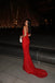 Sexy Red Sweetheart Mermaid Long Prom Dress Ideas, Evening Party Dresses,WGP1708