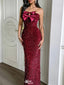 Sparkly Red Sweetheart Mermaid Long Prom Dress Ideas, Evening Party Dresses,WGP1896