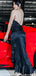 Formal V-neck Spaghetti Strap Mermaid Long Prom Dress Ideas, Evening Party Dresses,WGP1660