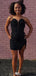 Sexy Strapless Sweetheart Sheath Short Mini Homecoming Dress,EPT527