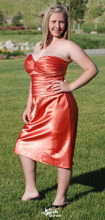 Casual Strapless Sheath Short Mini Homecoming Dress,EPT533