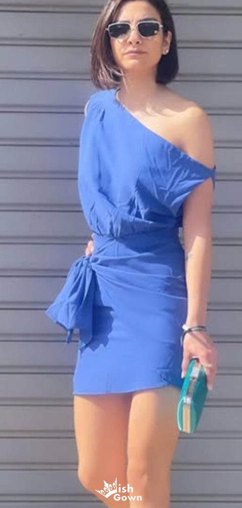 Unique Sheath Short Mini Homecoming Dress,EPT555