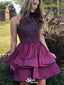Gorgeous Halter A-line Short Mini Homecoming Dress,EPT580