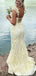 Elegant Sweetheart Spaghetti Strap Mermaid Unique Long Prom Dress Ideas, Evening Party Dresses,WGP1168