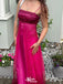 Casual Spaghetti Strap A-line Long Prom Dress Ideas, Evening Party Dresses,WGP1770