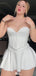 Sexy Strapless A-line Short Mini Homecoming Dress,EPT616