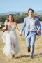 Elegant  A-Line Lace Wedding Dress V-Neck Spaghetti Strap Backless Bridal Gown,WDH191